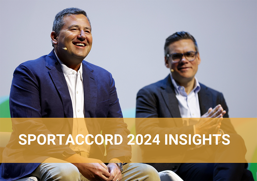 SPORTACCORD 2024 INSIGHTS How Gaming is Changing our World SportAccord
